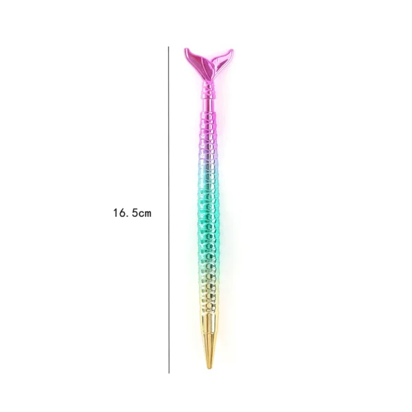 Metallic Rainbow Mermaid Tail Mechanical Pencil - Image 2