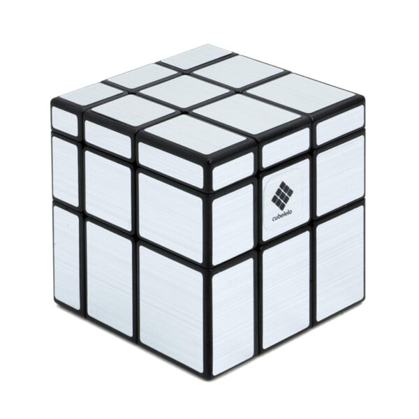 Moyu Meilong 3x3 Silver Mirror High-Speed Magic Puzzle Cube - Multicolor (Mfjs Silver Mirror)