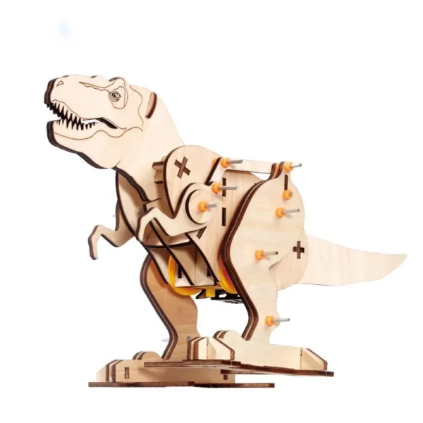 Dinosaur 3D Wooden Educational DIY Assembly Puzzle For Kids - Image 5