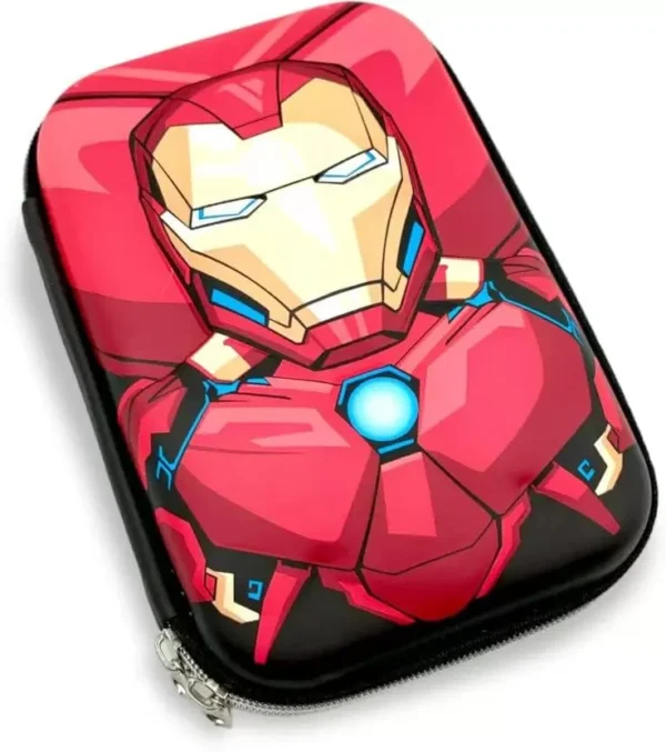 Iron-Man Jumbo Pencil Case for Kids' School Supplies - Image 7