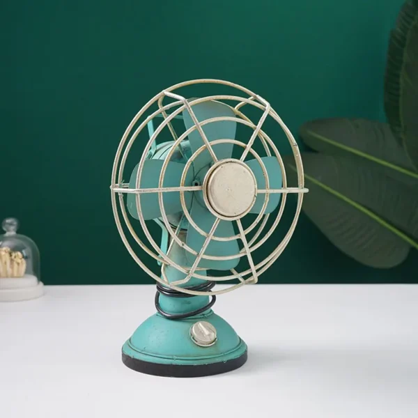 Vintage Style Mini Retro Charging Fan