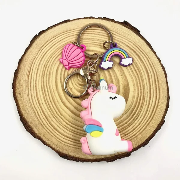 Unicorn Lanyard Keychain